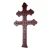 Krzyż morowy,choleryczny,karawaka ciemny brąż 42 cm